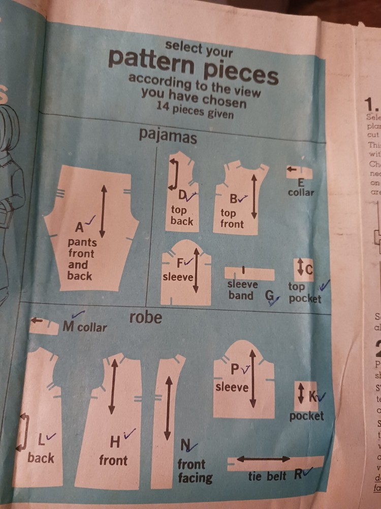 Vintage Kid's Sleepwear Patterns, 1967 & 2001