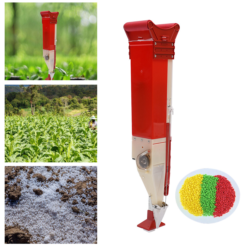 Garden Handheld Corn Peanut Seeder Adjustable Height Seed Fertilizer