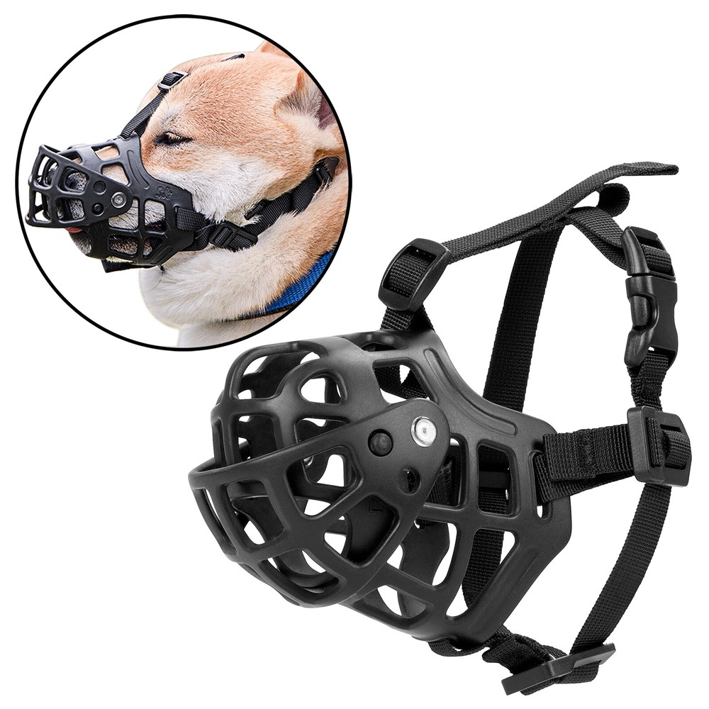 Basket Muzzle for Large Medium Small Dog German Shepherd Doberman Husky Beagle