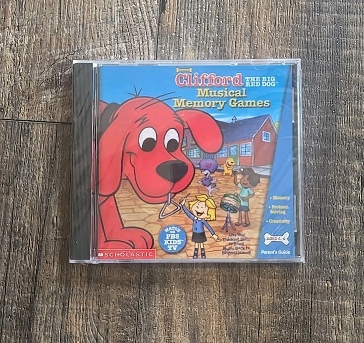 Scholastic Clifford Musical Memory Game