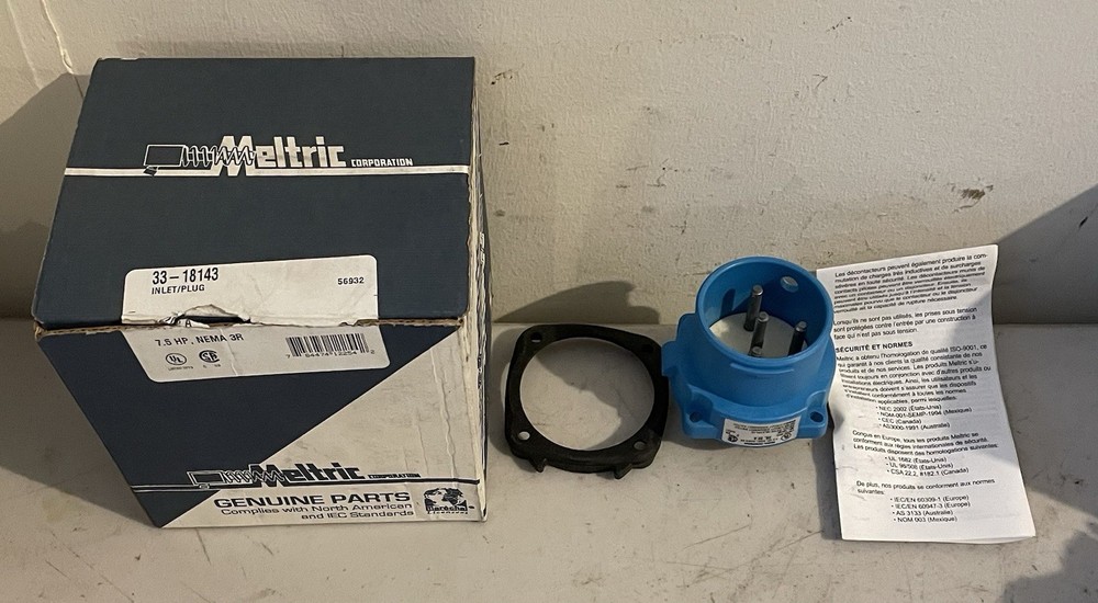 Meltric 33-18143 INLET/PLUG