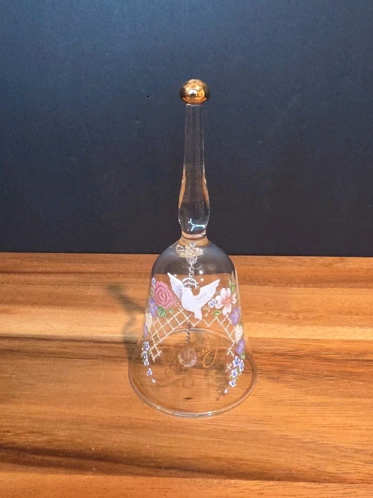 Fenton Anniversary Hand Painted Bell