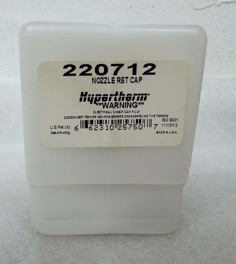Hypertherm 220712 Nozzle RET CAP