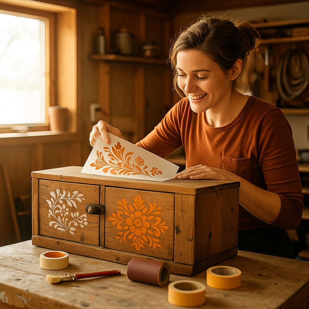 Custom Cut Reusable Stencil Template - Crafts, DIY Projects, Wall Art & Fabric P