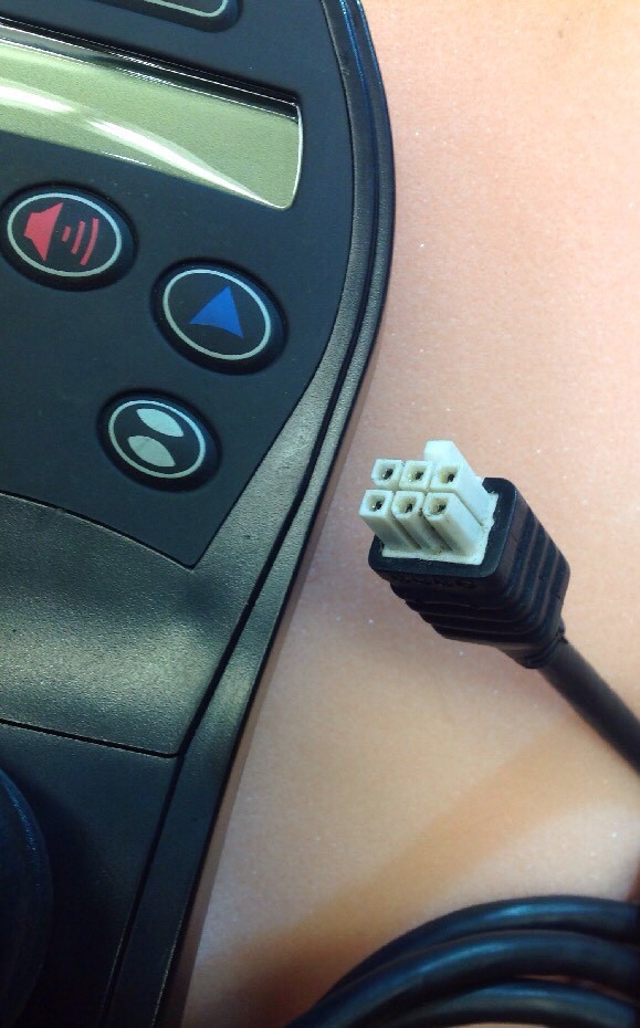 QUANTUM NE + JOYSTICK CONTROLLER CTLDC1560 1751-6209 6-key plus power WHEELCHAIR