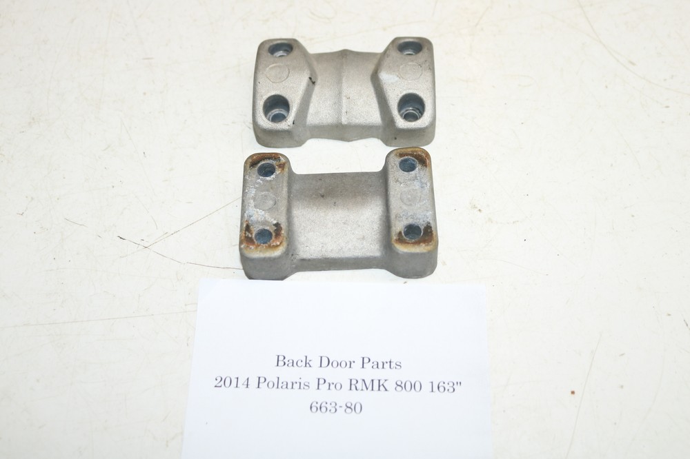 2014 Polaris Pro Rmk 800 163" Handlebars Handle Bar Clamp Mount