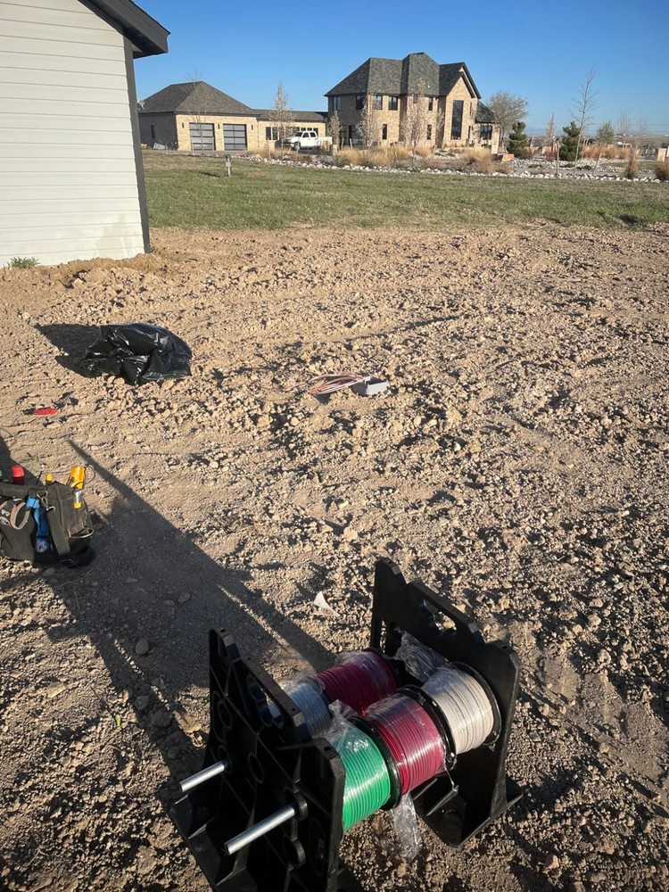 Portable Wire Dispenser Electrical Cable Spool Rack Spool Caddy Wire Roll Holder