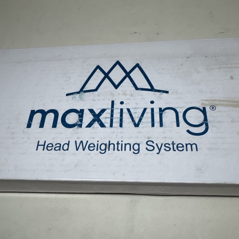 Max Living Pettibon System Spine Posture Correct Head Weights Maximized NIB