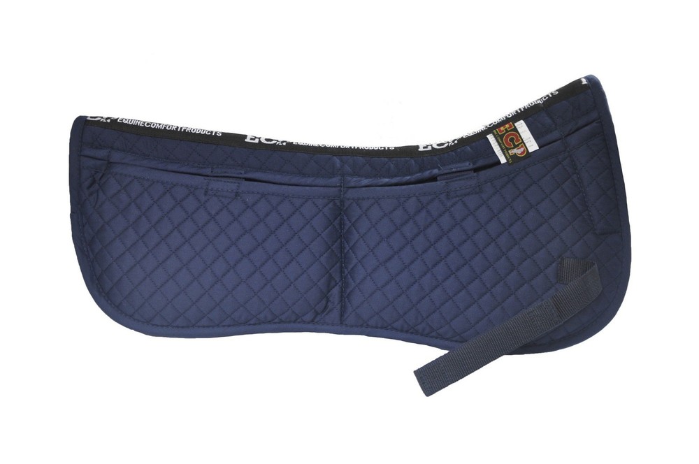 Correction Half Saddle Pad with Adjustable Memory Foam