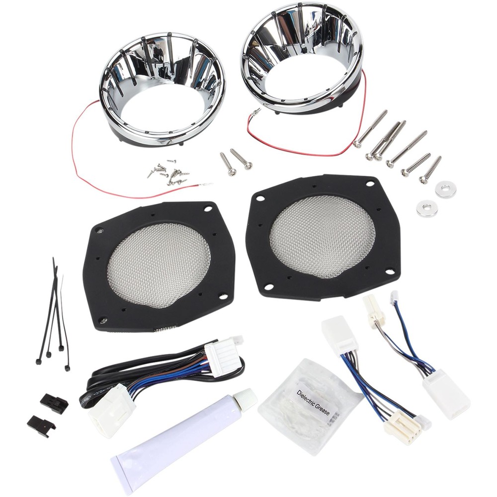 Kuryakyn Bezel Speaker Chrome 7287