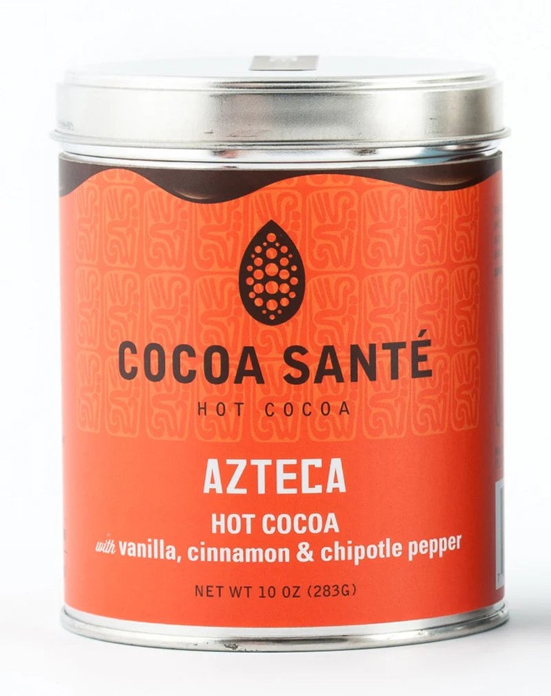 Hot Cocoa Mix Tin Azteca Chipotle Pepper
