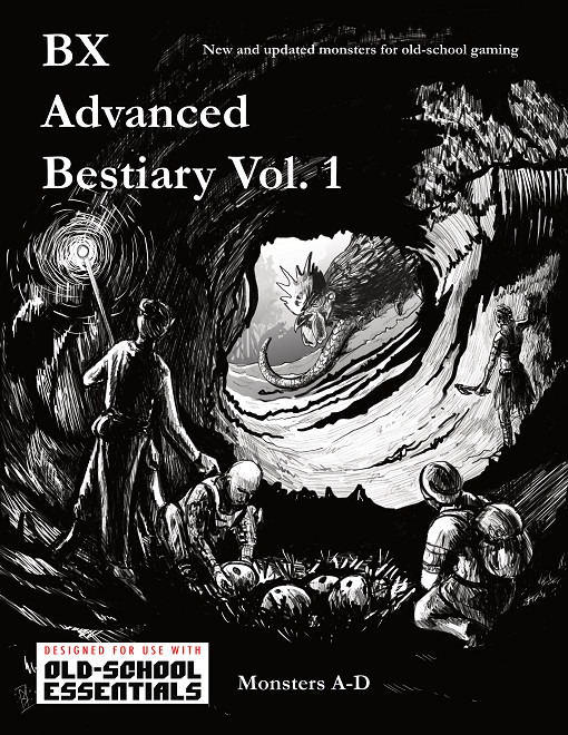 BX Advanced Bestiary Vol. 1, deluxe hardcover