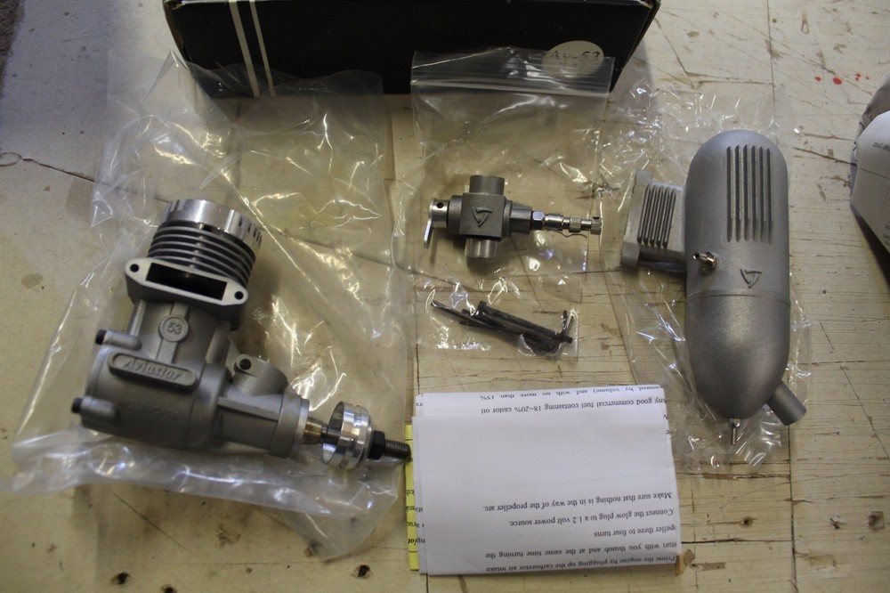 Aviastar, .53, Vintage Nitro Model Plane Engine.