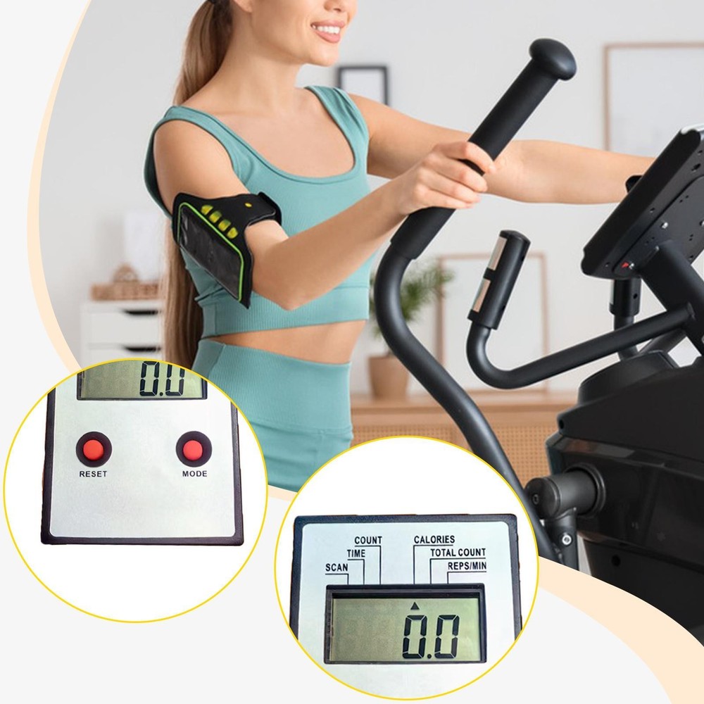 Rowing Machine Counter Odometer for Home Gym Workout Equipment Step Machine