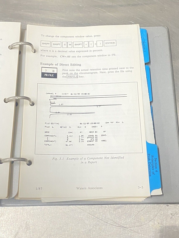 Waters 745 Integrator Data Module 745B- Users Guide / Instruction Book / Manuals