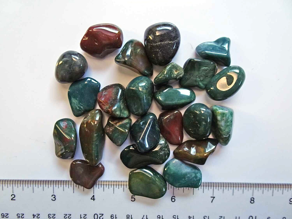 Fancy Jasper - 4.5 ounces Medium/Small Tumbled Stones rt545a