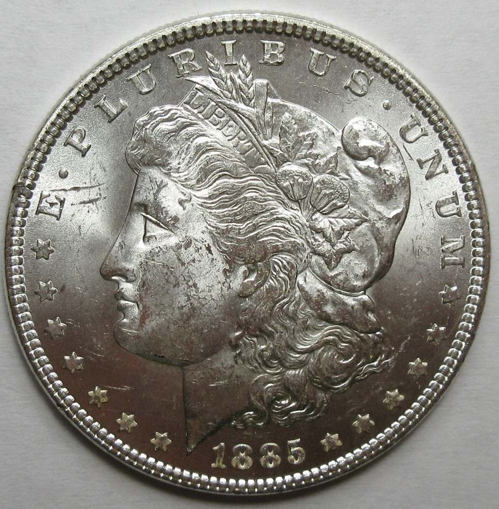 1885 Silver Morgan Dollar -Very Choice UNC- (#96k)
