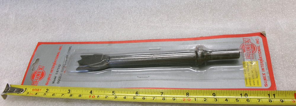 SUNEX MODEL #87222 DOUBLE EDGED RIPPER CHISEL BIT #261i