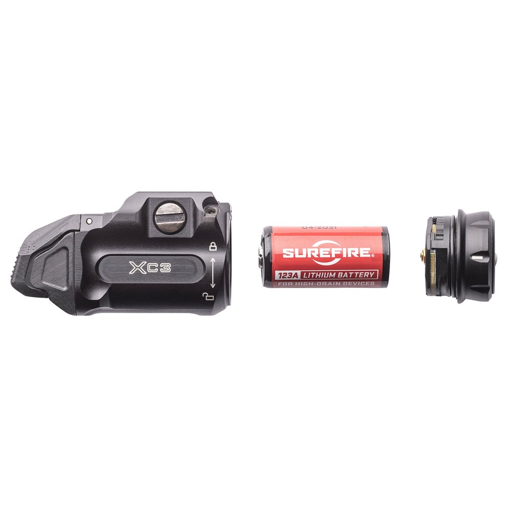 SUREFIRE XC3 Compact Black Weapon Light (XC3-A)