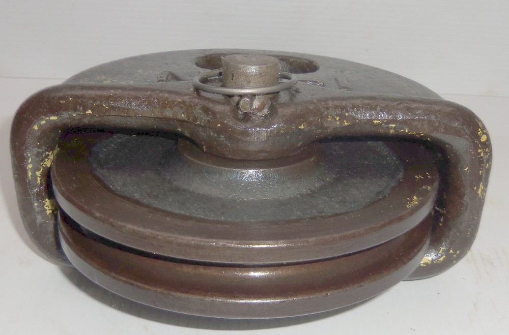 1-Ton Single-Sheave Hook-Mounted Block Pulley