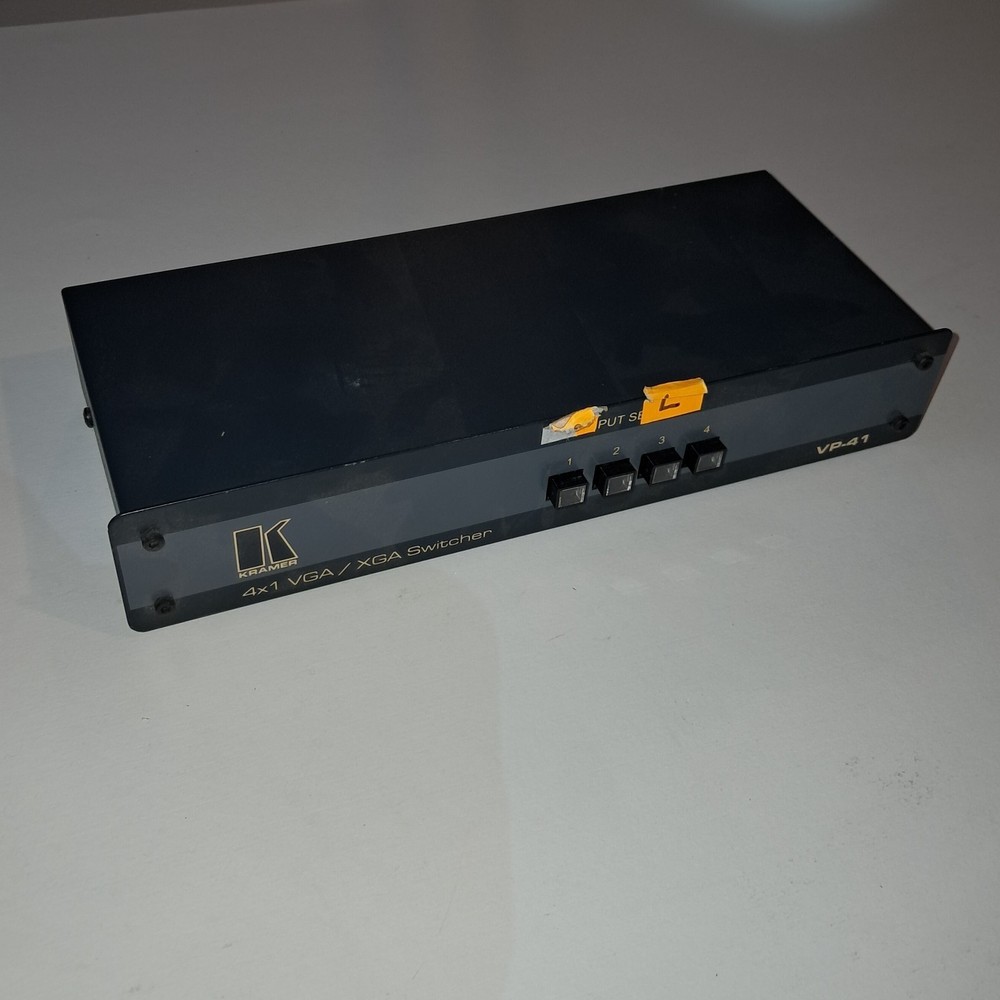 Kramer VP-41 4x1 VGA / XGA Computer Graphics Video Mechanical Switcher