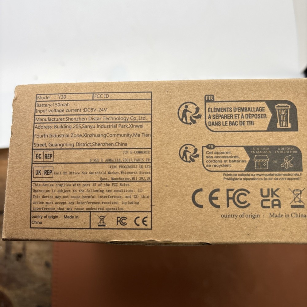 HD DVR Baideluo Car Dash Camera