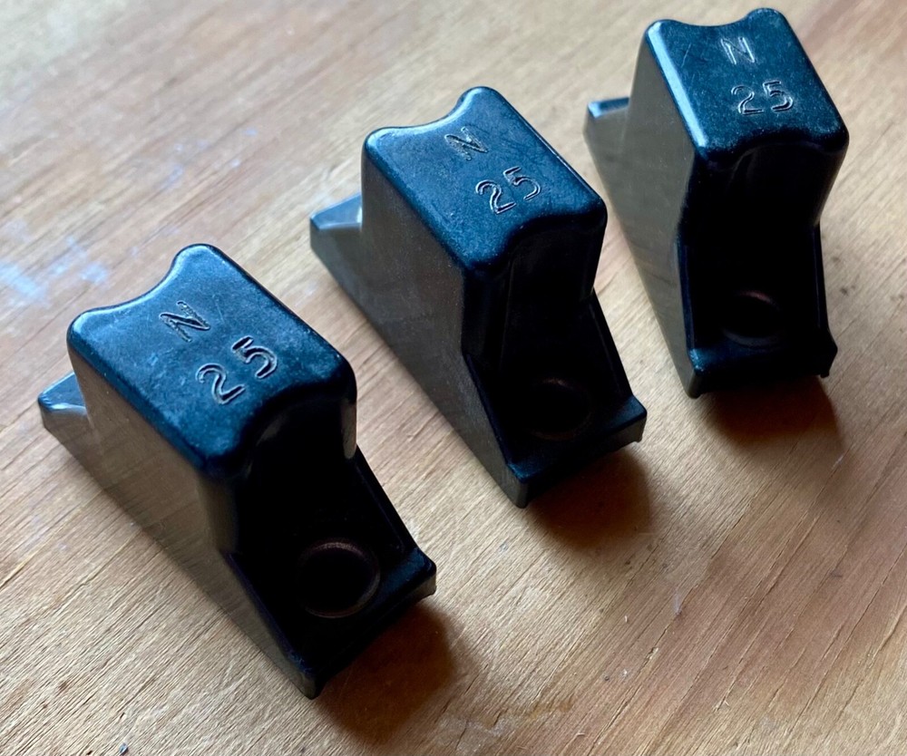 3 Allen Bradley Heater Elements - N25