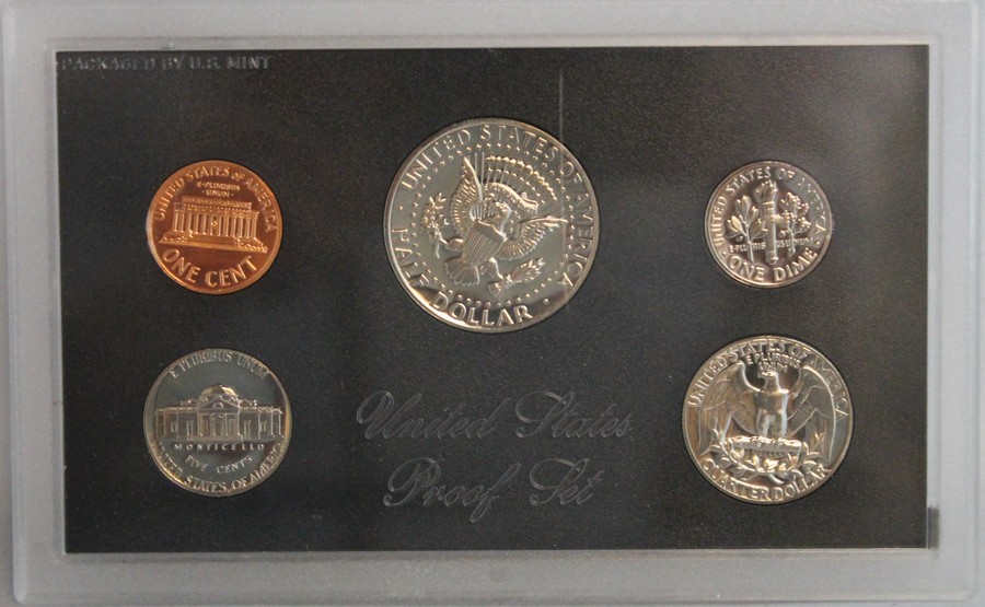 1971 Proof set (Clad) - (OGP) 5 coins