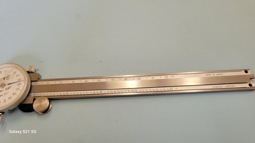 MG Manual Precision Dial Caliper Stainless Hardened