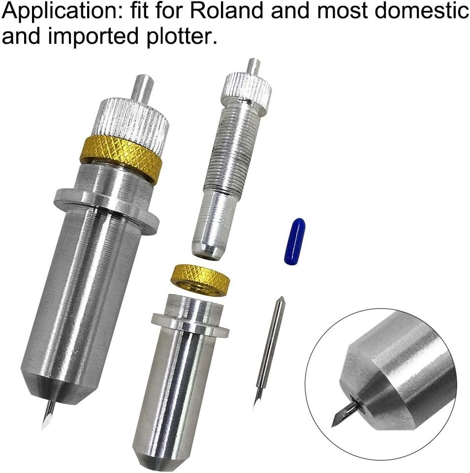 Durable Tungsten 30/45/60 Degree Blades - Complete Cutting Solution for Plotters