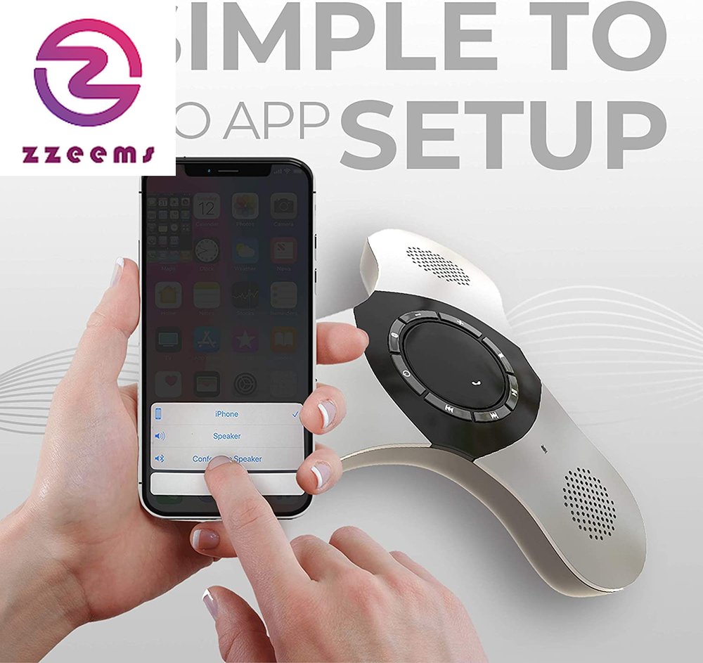 Skywin Conference Speaker with Microphone - Wireless Conference Call Speakerphon