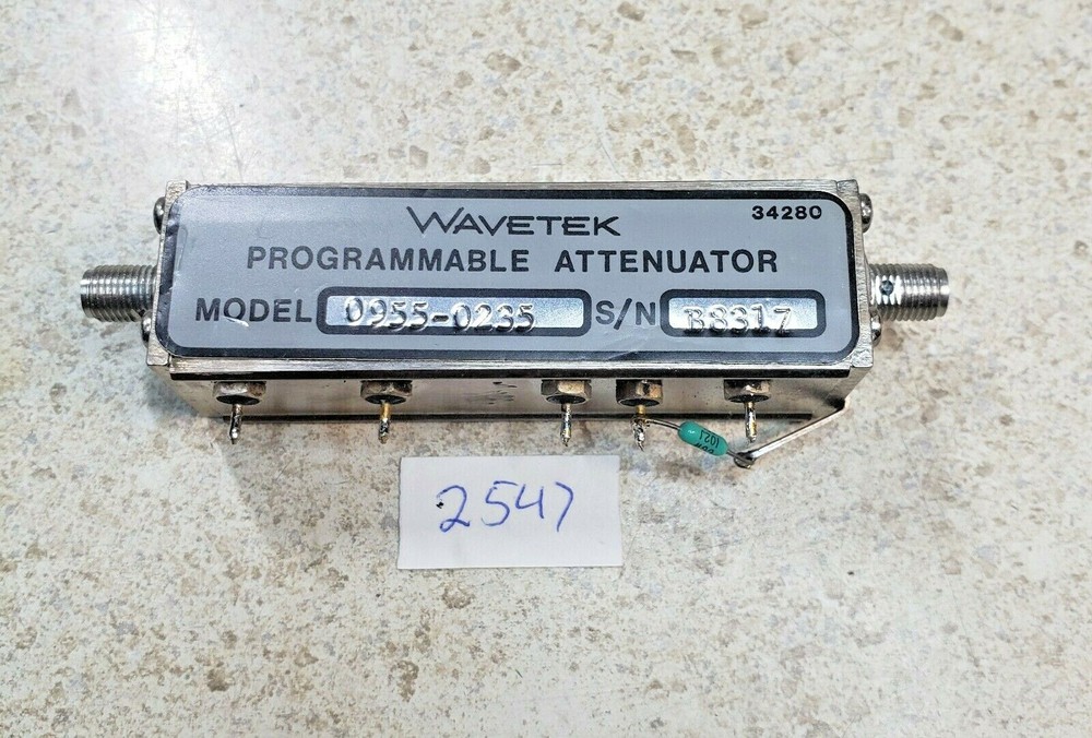 HP Hewlett Packard 0955-0235 Wavetek Programmable Attenuator