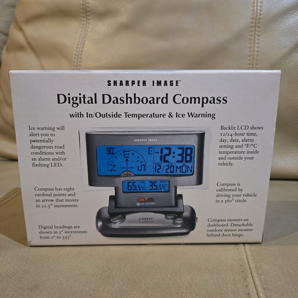 New - Shaper Image Digital Dashboard Compass CE351