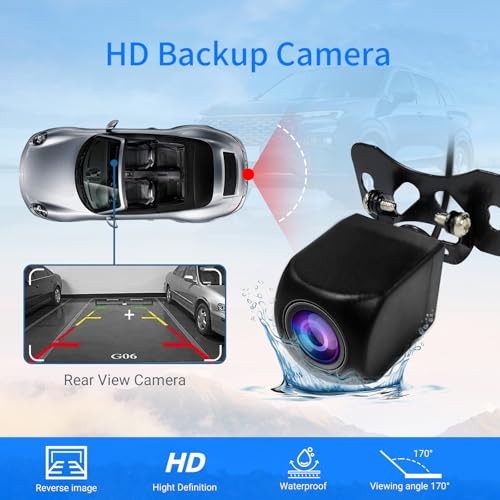 Wireless Double Din Car Stereo with 9" HD Touchscreen | CarPlay & Android Auto