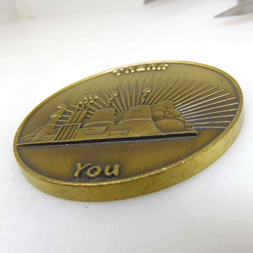 URS SAFETY YOU ARE NEVER DONE CHALLENGE COIN