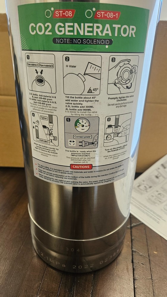 Aquarium co2 Generator System Kit