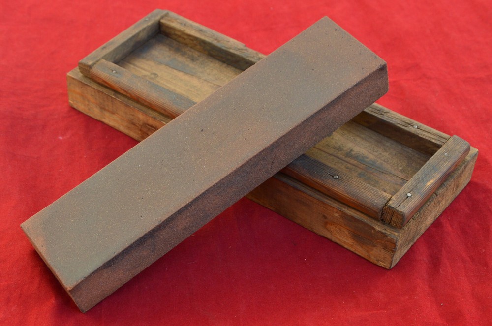 Vintage German Sharpening Razors Knife Stone