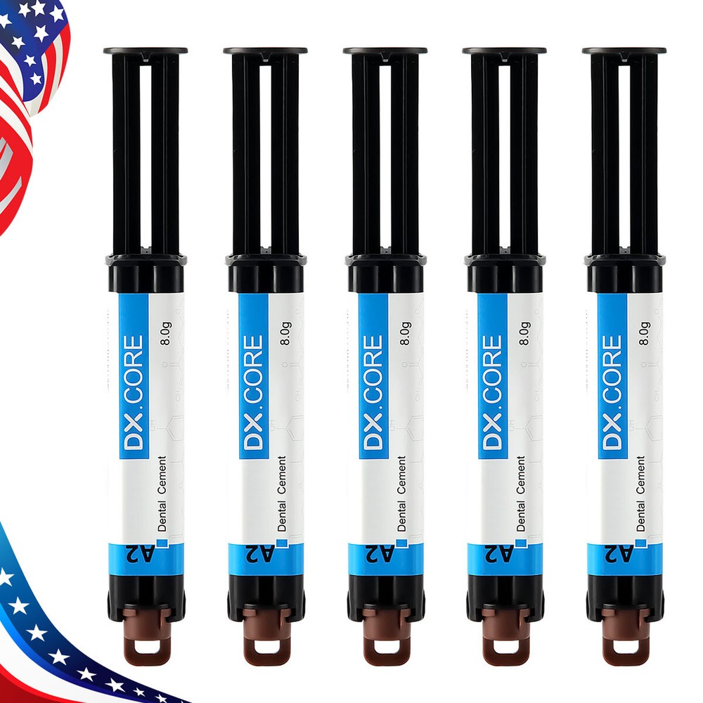 3X Dental Dual Cure Light Self Resin Composite A2 Post &Core Polymer-based