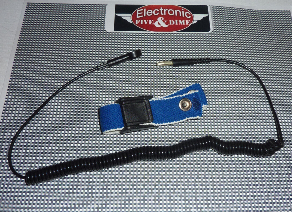 Adjustable Anti Static Wrist Strap 2ft Strech CORD