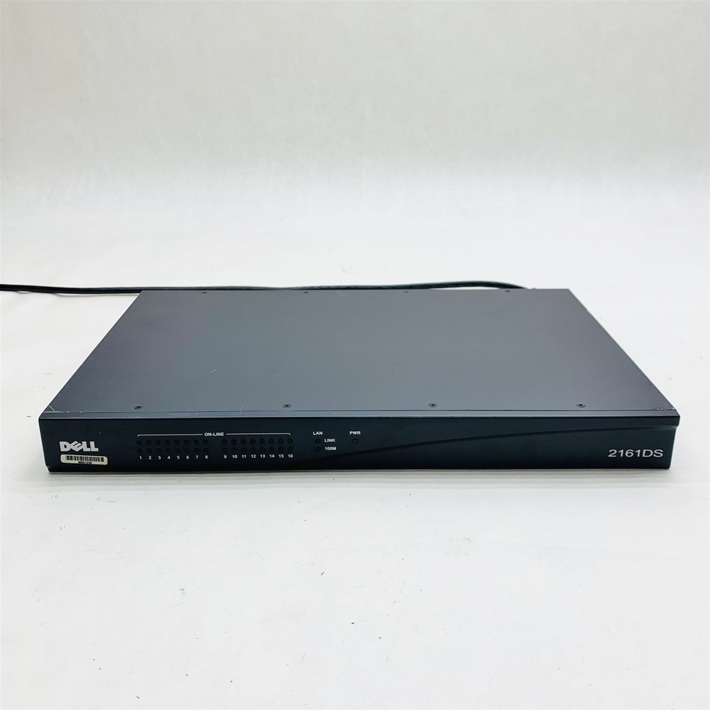 Dell 2161DS 16-Port KVM Over IP Rack Console Switch VGA PS2 Server Access Module