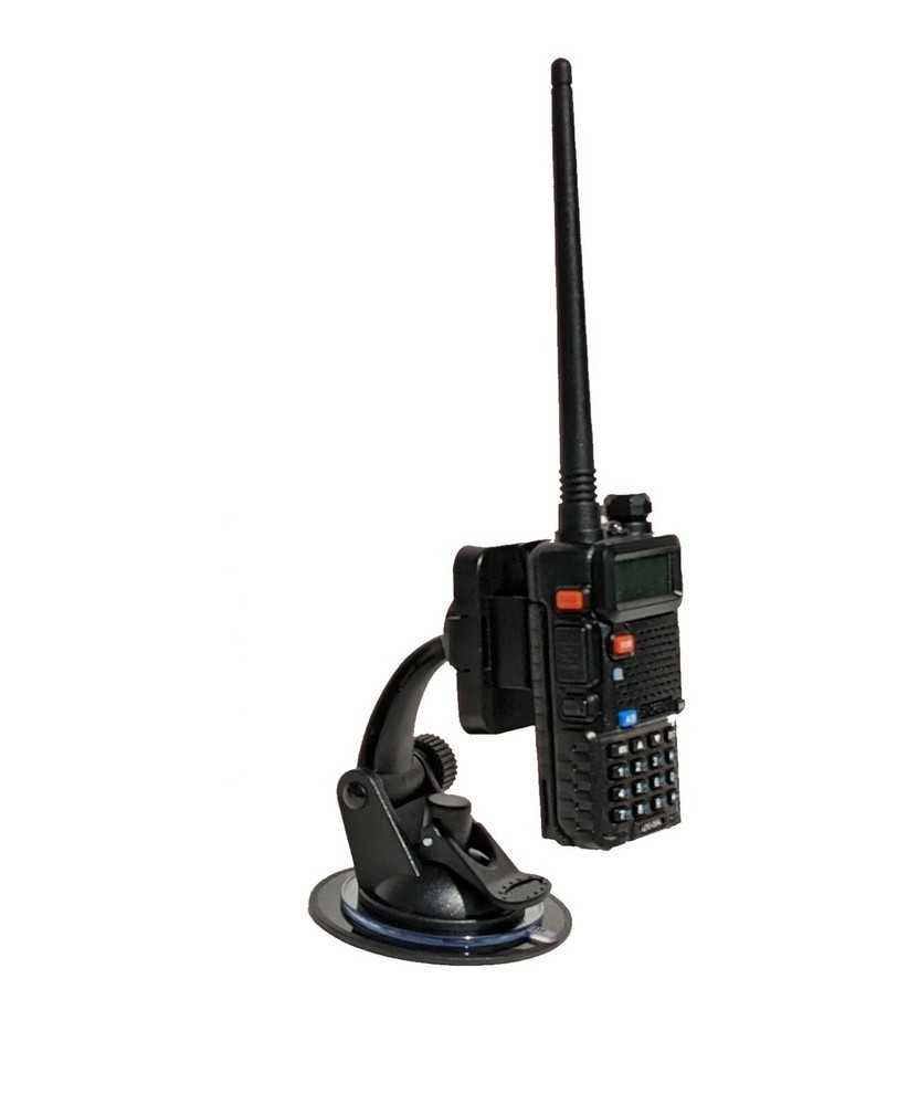 Car Windshield and Dash Suction Mount for BaoFeng Radioddity Arcshell Midland HT