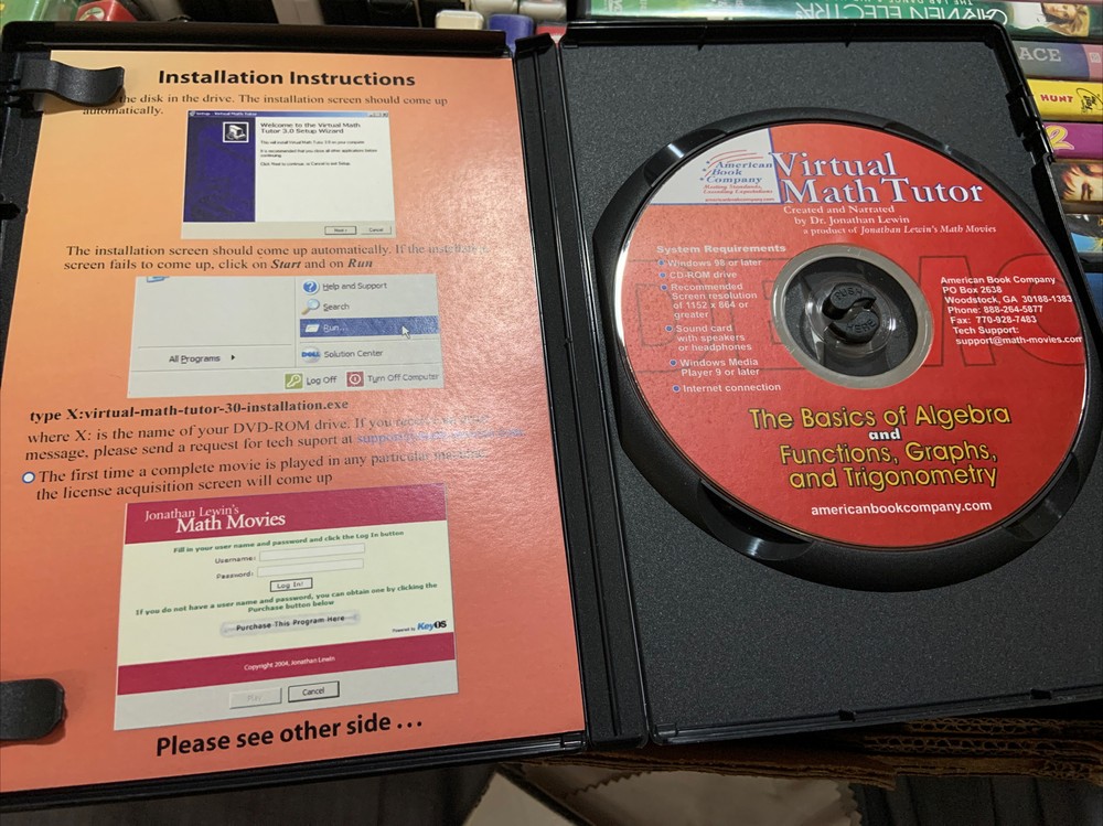 Virtual Math Tutor by Dr. Jonathan Lewin