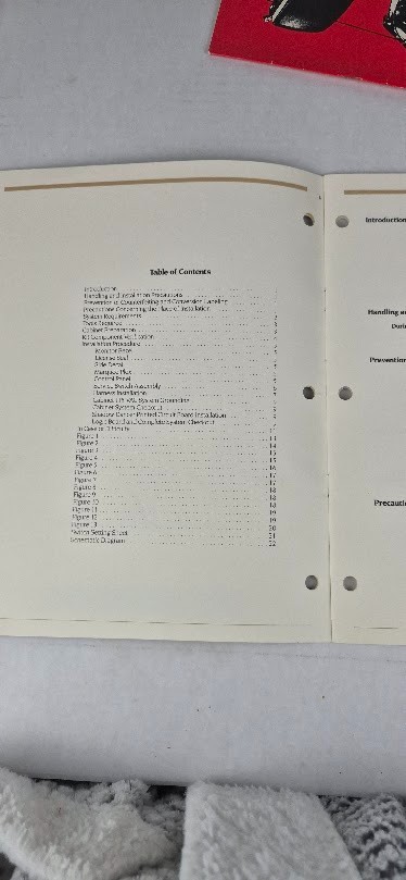 Original SHADOW DANCER Sega arcade Video game manual