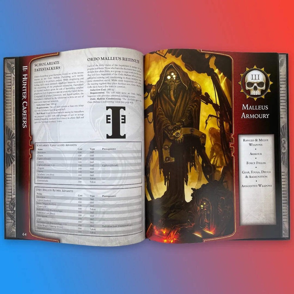 Daemon Hunter Dark Heresy Warhammer 40K RPG