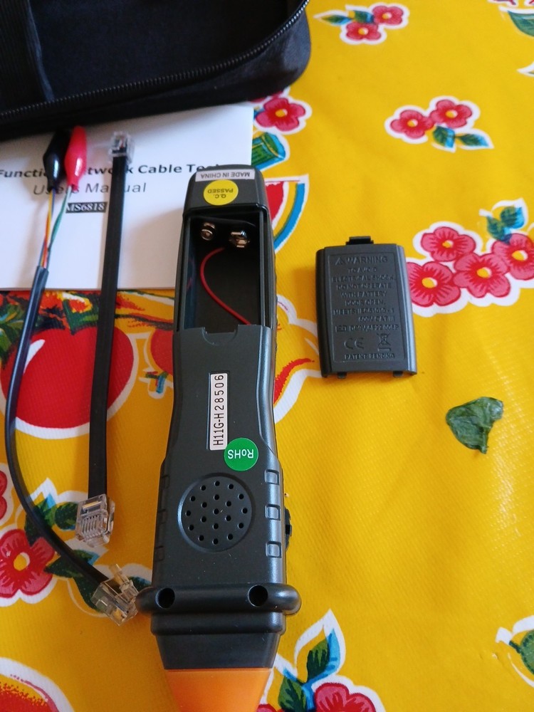 Dr. Meter Multi-Function Network Cable Tester MS6818- New In Case W Manual