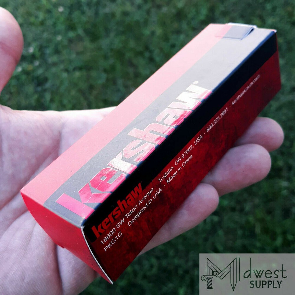 Kershaw Natrix Sub Frame Folding Knife 2.75" D2 Tool Steel Blade Copper Handle