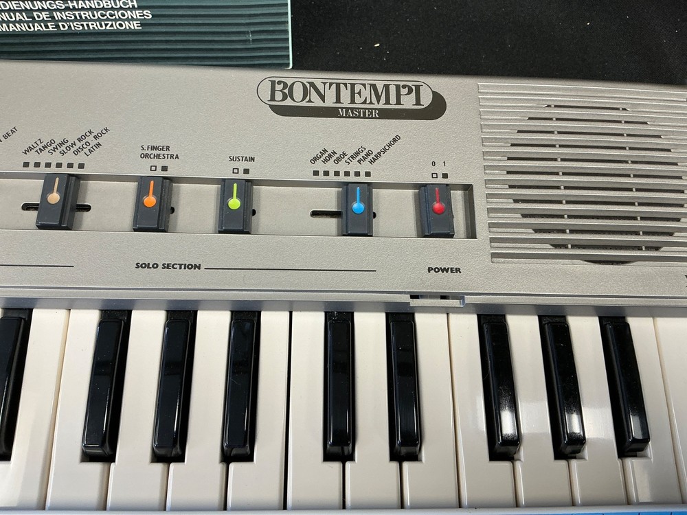 Vintage Bontempi Master Electric Keyboard