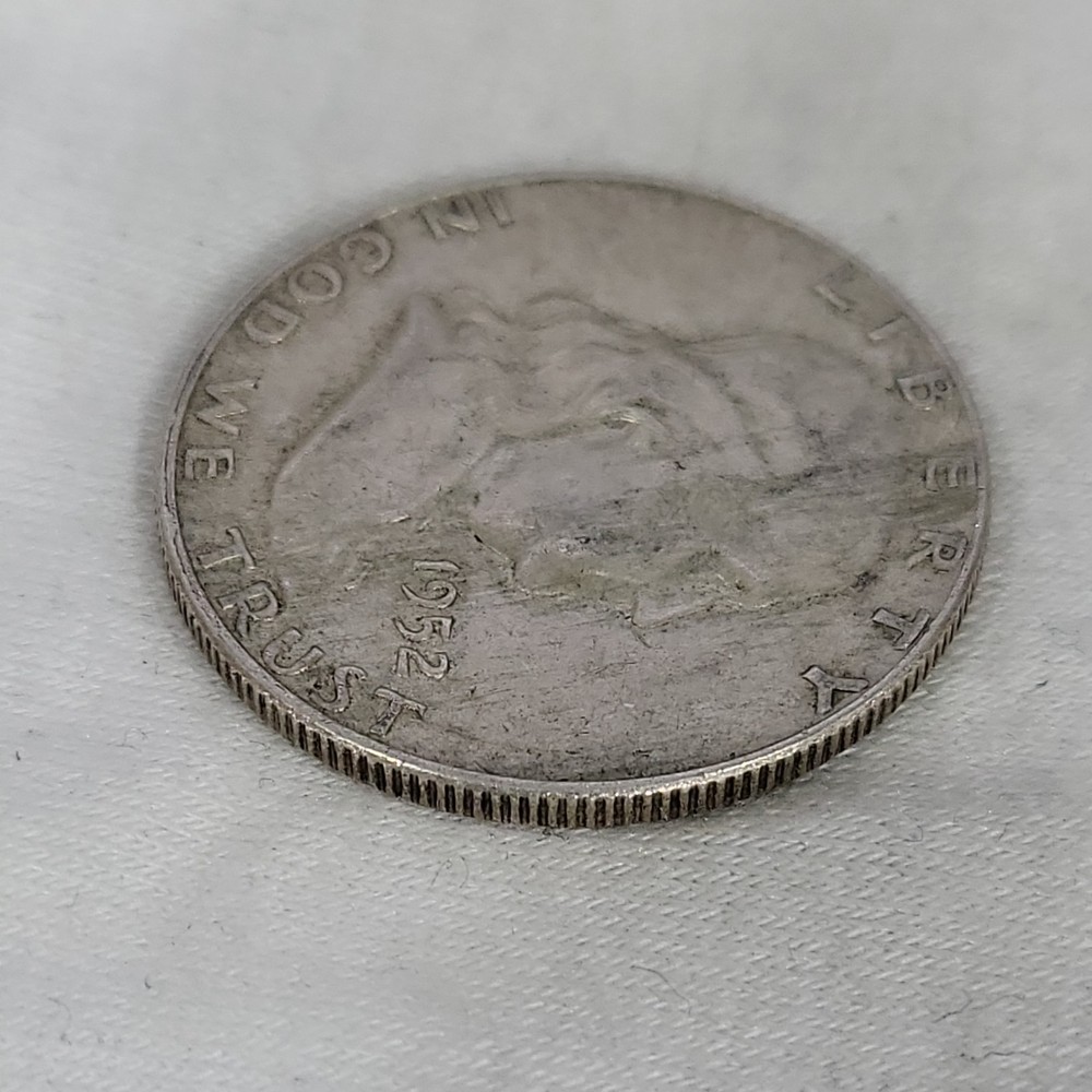 1952 D Franklin Half Dollar in AU Condition