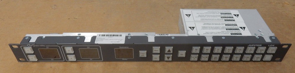 GRASS VALLEY JUPITER LD4 Control Panel JUP-CP-LD4-AC - Unit Only