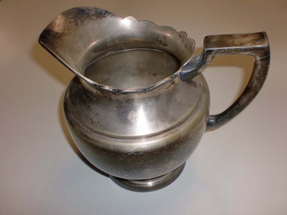 VINTAGE SILVER PLATE SHEFFIELD REGENCY PATTERN PITCHER EPNS BENEDICT 2815